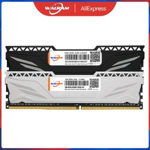 Protectory Walram DDR3 DDR4 4GB 8GB 16GB 1300 1600 1866 2400 2666 3200 Pamięć stacjonarna z radiatorem DDR3 RAM PC Dimm dla wszystkich płyt głównych