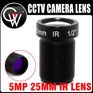 Filters 5mp 25mm m12 Lens W650mn IR filter 1/2" For HD IP AHD CCTV Camera Len F2.4 M12 Mount Fixed Iris Long Viewing Distance Upto 50m