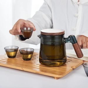 Zestawy herbaciarni zagęszczone wysoko borokrzemian szklany