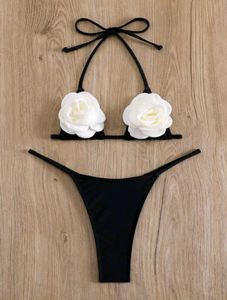 France Paris Women Beach Black Two-Piece Swimsuit Designers Bikini Womens Swimwear Bathing Suit Sexy Summer Womans Channel Bikinis 5897