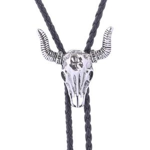 Bolo Ties Regulowany krawat dla Halloween Carnivals Party Man Teens Sweater Kostium Kostium Dżentelmen 240408