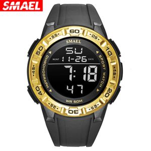 Lazer Sports Sports Watch para estudantes masculinos e femininos à prova d'água Light Light Multi Funcional Relógio Eletrônico