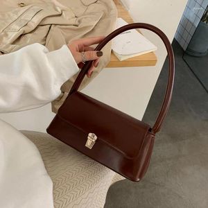 Сумка Gromd Vintage Sacks для женщин -дизайнерской модели сумочка 2024 Baguette Высококачественный покупатель подмышки по кроссу