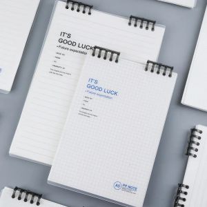 Notebooks A5 PP Notebook Binder Notebook Diário Agenda Planejador Capa de papel Papelaria Escola Papelaria