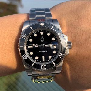 4 Estilo Super N Factory Watch 904L Steel Men 41mm Belinha preta de cerâmica Sapphire 126610 Diving 2813 9407