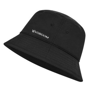 قبعات حافة واسعة دلو VOBOOM رجال في الهواء الطلق CAP SUN CAP قابلة للعبوة صيد جاف سريع الربيع الصيف القبعة المشي لمسافات طويلة قبعة بنما Q240403