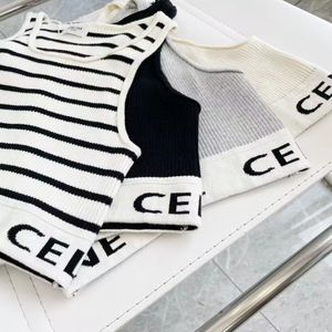 CE Tank Top Women Croped Top T 셔츠 여성 니트 티 스포츠 Top Sleeveless Tank Tops Vest Yoga Tee 자수 니트 조끼 여성 디자이너 의류 여성 탑