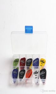 Alice Guitar Picks 1 scatola Case Acustic Electric Bas Plectrum Mediatore Musical Strument Spessore Mix 058157397433