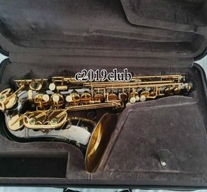 Julius Keilwerth EX90 Series III Brass Alto EB Tune Saxophone High Quality E Flat Musical Instrument Black Nickel Gold Carved Sax 7646413