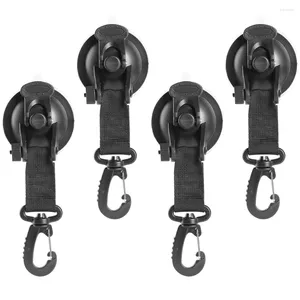 Hooks Car Tent Suction Cup Window Cups Punch Free Pothook Anchors Travel Climbing Strong Heavy Duty Plastic Hangers