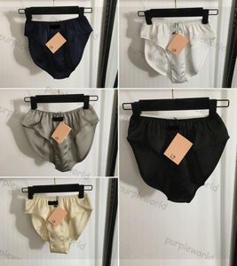 Calcinha de grife para mulheres letra elástica de roupas íntimas de verão de verão