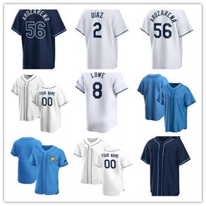 Tyler Alexander Shawn Armstrong Garrett Clevinger Pete Fairbanks Ryan Pepiot Colin Poche Jacob Waguuspack Ben Rortvedt Wander Franco Baseball Jersey Młodzież Kobiet