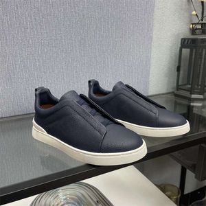 Nuovo strato di punta da uomo Cowhide a basso taglio xxx scarpe da tavolo di allacciatura in pelle sport casual sport casual