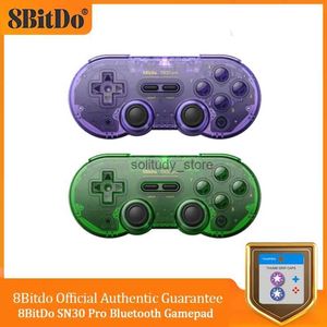 Spelkontroller Joysticks 8Bitdo SN30 Pro Special Edition Bluetooth Game Board Controller Joystick för Switch MacOS Android PC Steamos Raspberry Pi Q240407