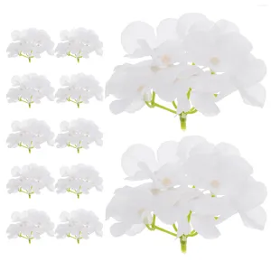 Decorative Flowers Artificial Hydrangea Head Flower Decor Decoration Outdoors Heads Christmas Table