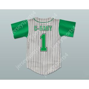 Dewayne Warren Jarius G-Baby Evans 1 Kekambas Baseball Jersey Hardball New Stitched