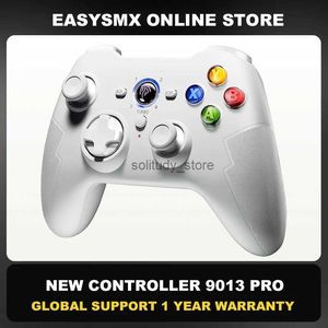 Kontrolery gier Joysticks EASYSMX 9013 Pro bezprzewodowy kontroler gier Bluetooth Game Board na PC iOS/Android Telefon TV Hall Trigger Q240407