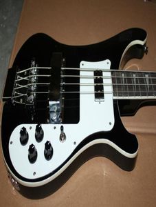 Nya 4 strängar 4003 Electric Bass Guitar Black OEM Musikinstrument 6354939