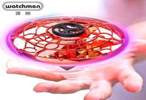 Mini UFO Drone Gyro Spinner Top with Led Lights Spinner Drone Gyro Flying Spinner Toys Adult Kids Gift LJ2009218557822