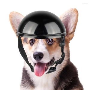 Dog Apparel Hard Hat Large Hardhat For Pets Solid Color Adjustable Accessory Pet Multi-Sport Outdoor Bike