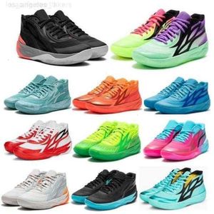 4s Lamelo Ball MB 2 Men Basketball Shoes MB.02 Honeycomb Phoenix Phenom Flare Lunar New Year Jade Red 2023 Authentic Trainers Sneakers