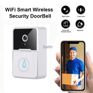 Doorbells X3 Pro intelligent visual doorbell remote voice and video welcome phone application calling wireless WiFi IP walkie talkie H240407