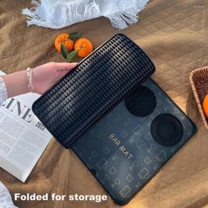 Table Mats Environmentally Bar Mat Non-slip Silicone For Outdoor Picnic Camping Heat-resistant Coffee Cup Holder Placemat