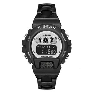 Versatile Fashion Popular Men's Watch Waterproof Outdoor Sports Student Electronic Watch Multi Functional Fashion Watch Watch