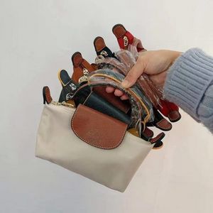 Dumpling damska makijaż worki nylonowe na płótnie mini torba crossbody długą designerską torebkę xs mini fanny opakowanie portfele hobo na zewnątrz torby na ramię na ramię