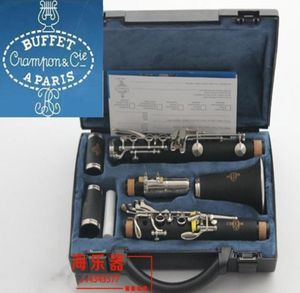 بوفيه 1986 B12 BB Clarinet 17 Keys Crampon Cie A Paris Clarinet مع إكسسوارات الحالات التي تلعب الآلات الموسيقية 7060072