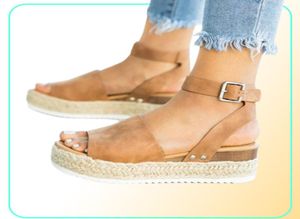 Women Sandals Ps Size Wedges Shoes For Woman High Heels Sandal Summer Flip Flop Chaussures Femme Platform Footwear2106390