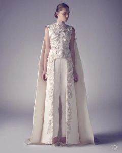 Kleider Ashi Studio Weihnachten Brautkleider maßgeschneiderte Fabrikverkauf Zwei Stücke Rückenfreie Brautkleider Applikationen Spitzen Hochzeitskleid mit