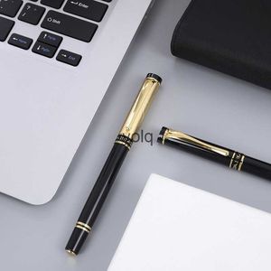 Fountain Pens New relief engraved business metal pen student calligraphy practice iridium tip advertising gift H240407