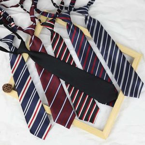 Neck Ties 33 * 6cm/13 * 13cm JK Tie Womens Flat Neck Tie Girl Japanese Style JK Uniform Cute Neck Flat Neck Uniform School Accessories C240412