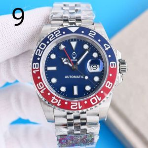 4 Style Super N Factory Watch 904L Steel Men's 41mm Black Ceramic Bezel Sapphire 126610 Nurkowanie 2813 1674