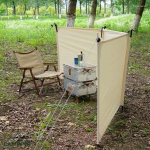 Tents And Shelters Outdoor Camping Multi Functional Windproof Fence 210D Oxford Cloth DIY Sunshade Screen For Privacy Protection Dust