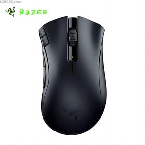 Ratos Razer Deathadder V2 x Design Hiperespeed Mouse sem fio 7 Botões programáveis 2 interruptores mecânicos 5g 14K Sensor óptico DPI Y240407