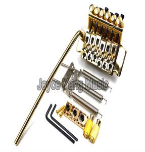 Gold Floyd Rose Lic Электрогитара Tremolo Bridge Double Bocking System Wowles7242265