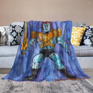 Decken Skeletor Masters der Meowniverse 4 Wolldecke Resist Schrumpfung Super Sofa Picknicks einzigartig