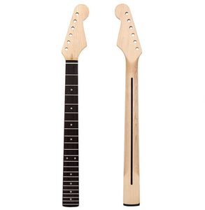 Elektrisk gitarrhals Maple från Kanada 22 Frets Rosewood Fingerboard Bolt On C Shape Clear Satin5293597