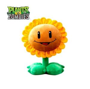 Kostenloser Versand!1pcs/pack 12 Zoll 30 cm schöne Blumenpflanzen gegen Zombies Popcap Plüschspielzeug warm Yellow9847604