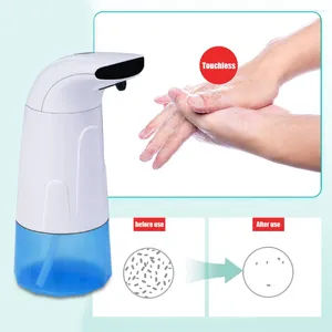 Liquid Soap Dispenser Automatic Foam Electric Bathroom Countertop Hand Wash Machine Induction Dispensers Pump Kindergarten