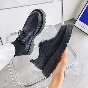 Casual Shoes Mens Loafers Luxury High Quality Brogues Leather Men Business Dress Black Social Shoe Male Footwear