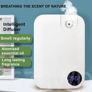110V220V Smart Aroma Diffuser Home Home El Essential Oil Sprayer Commercial Intelligent Fragrance Machine Throwner 240407