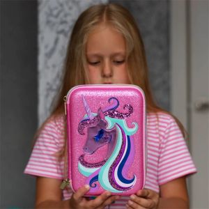 Kılıf Kılıf Kılıfları Sevimli Kalem Kasosu Kawaii Estuches Escolares Piornik etui Pantolon Scolaire Stylo Unicorn Pen Kutu Çantası Okul Malzemeleri