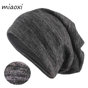 Beanie/Skull Caps New Soft Fashion Adult Mens Autumn Spring Beanies Skallies Leisure Bekväm turbo Outdoor Sports Hat Unisex Q240403