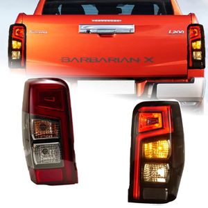 Estilo de carro para Mitsubishi Triton L200 20 19-2023 traseiro Lâmpada traseira DRL LED LED SINGRA