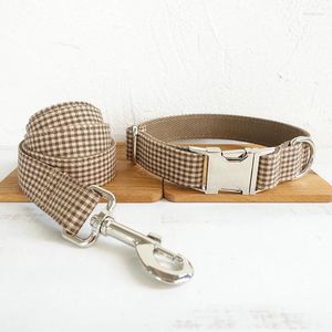 Collari per cani Coffee personalizzate COLLARE PROGLIO COLLARE PER CONTRO SET NYLON PET FREE NOME INCOLATA PER CANI DI GRANDE MEDIO