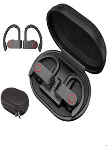 A9 TWS Bluetooth Earphone True Wireless Earbud Bluetooth 50 Trådlös hörlurvattentät öronkrok Sporthörlur med laddning C7224039