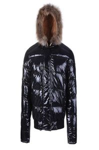 겨울 다운 재킷 남자 스타일리시 한 디자이너 재킷 남성 따뜻한 옷 검은 색 갈색 복어 야외 모피 코트 b35 커스터마이즈 플러스 크기 for5836653